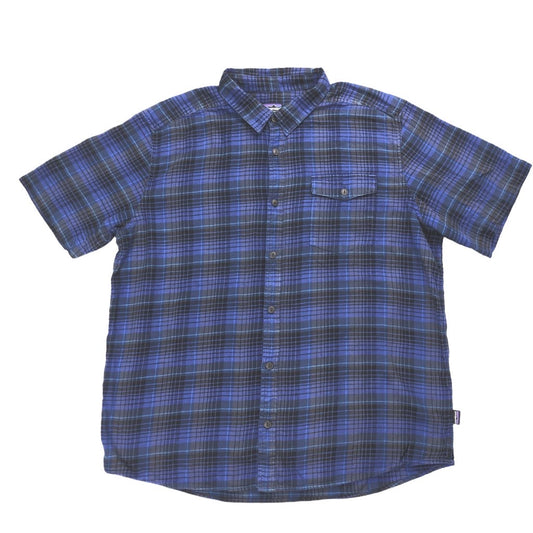 patagonia パタゴニア 半袖 シャツ フランネル シャツ チェック 54020