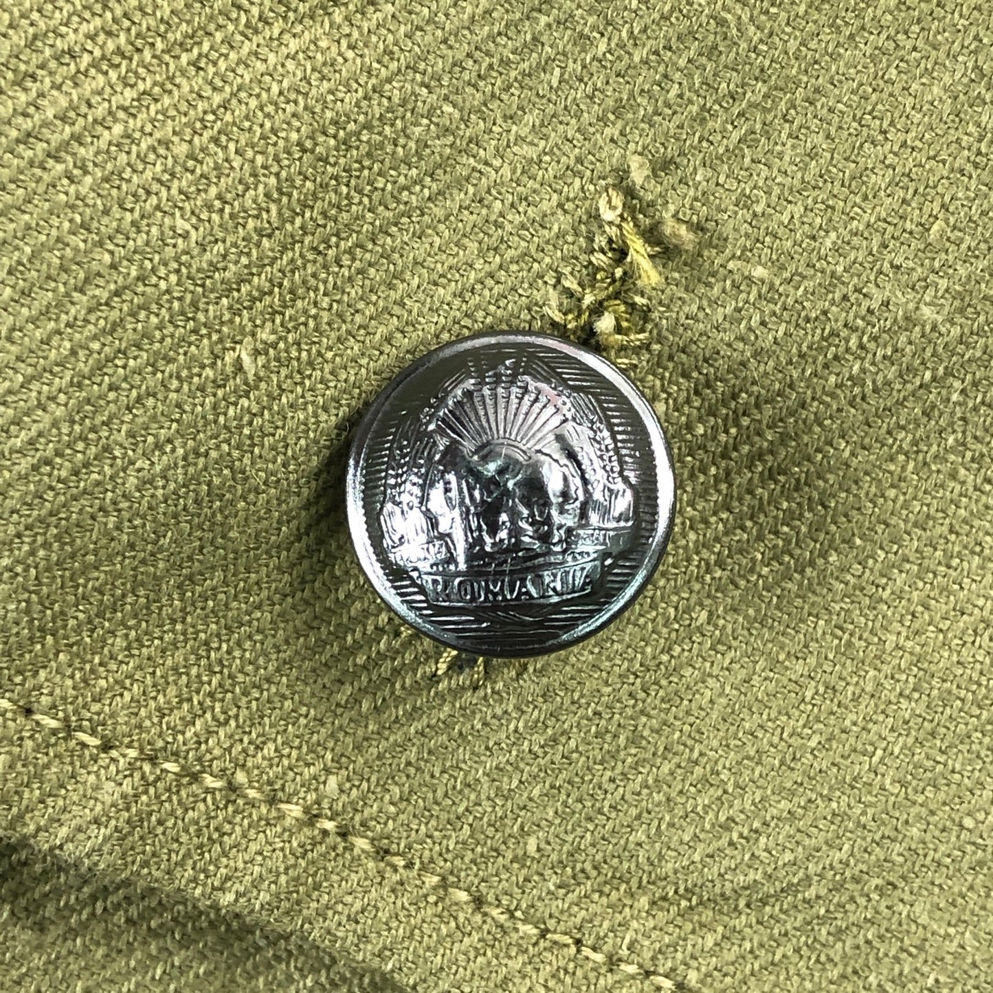 ルーマニア軍 ミリタリージャケット ワークジャケット ユーロ古着 軍モノ 軍服