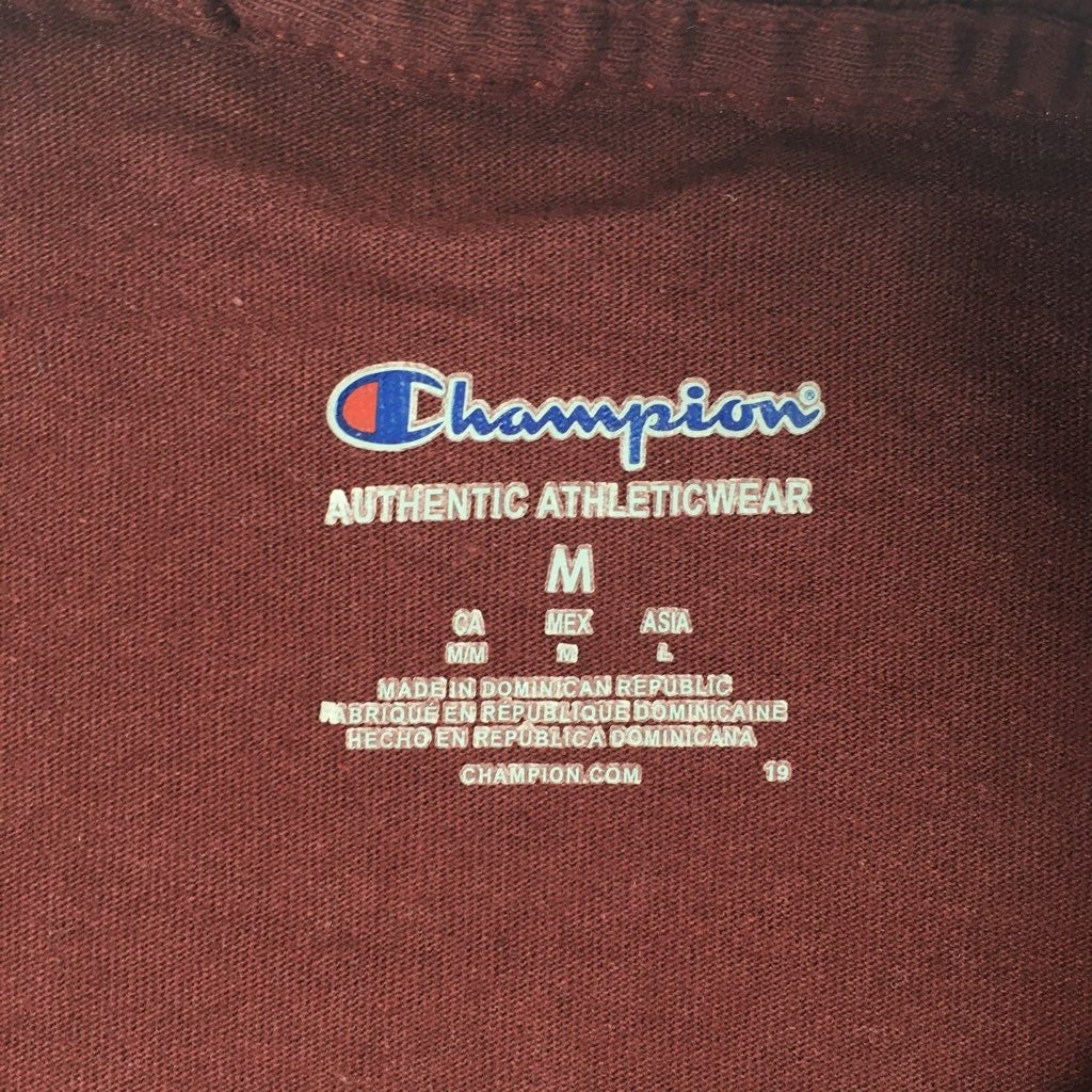 Champion チャンピオン Tシャツ 半袖 カットソー 無地 ワンポイント刺繍