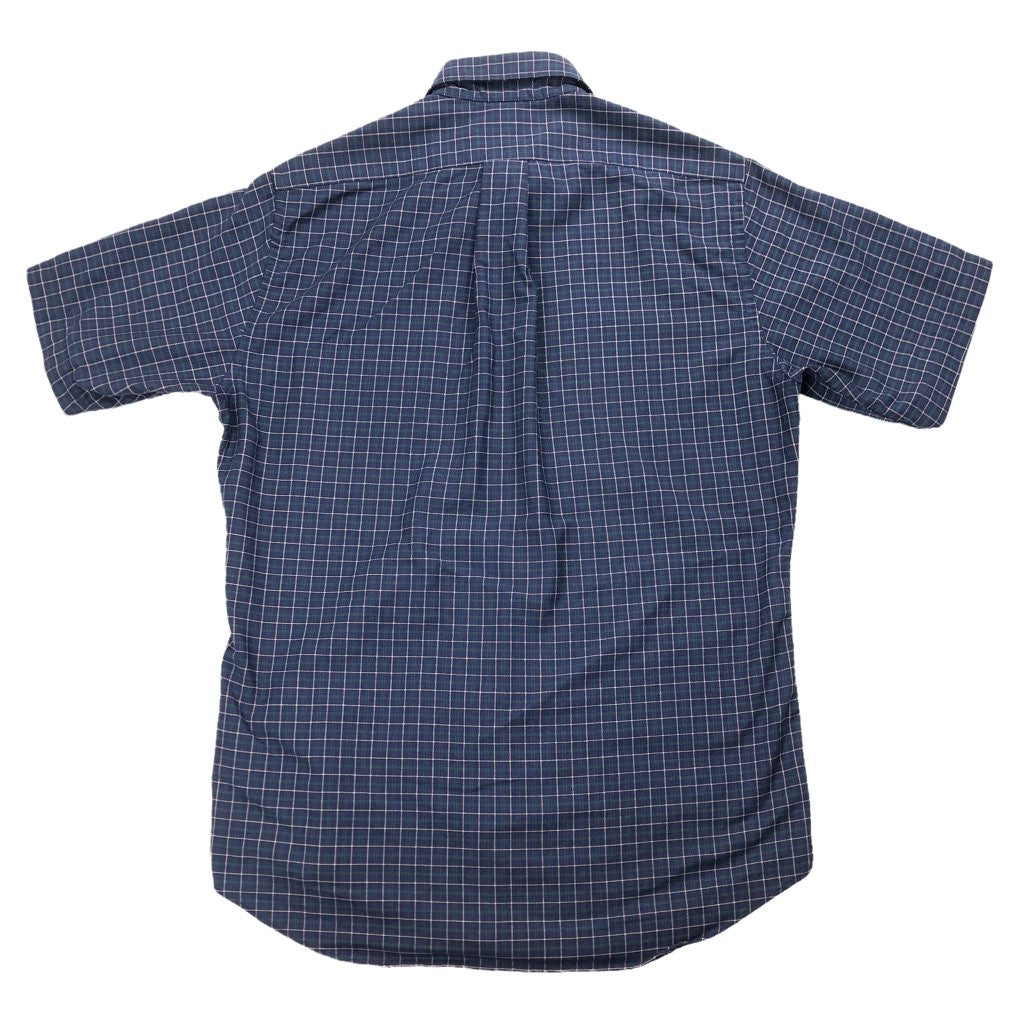 USA製 L.L.Bean エルエルビーン 半袖 シャツ ボタンダウン B.Dシャツ チェック