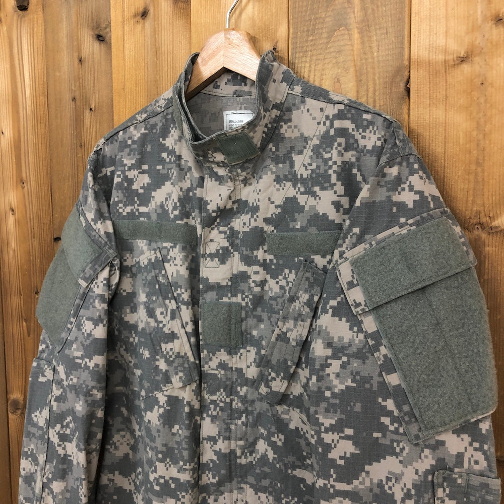 U.S ARMY 米軍 BDUジャケット ACU デジタルカモ デジカモ カモフラ ミリタリージャケット リップストップ