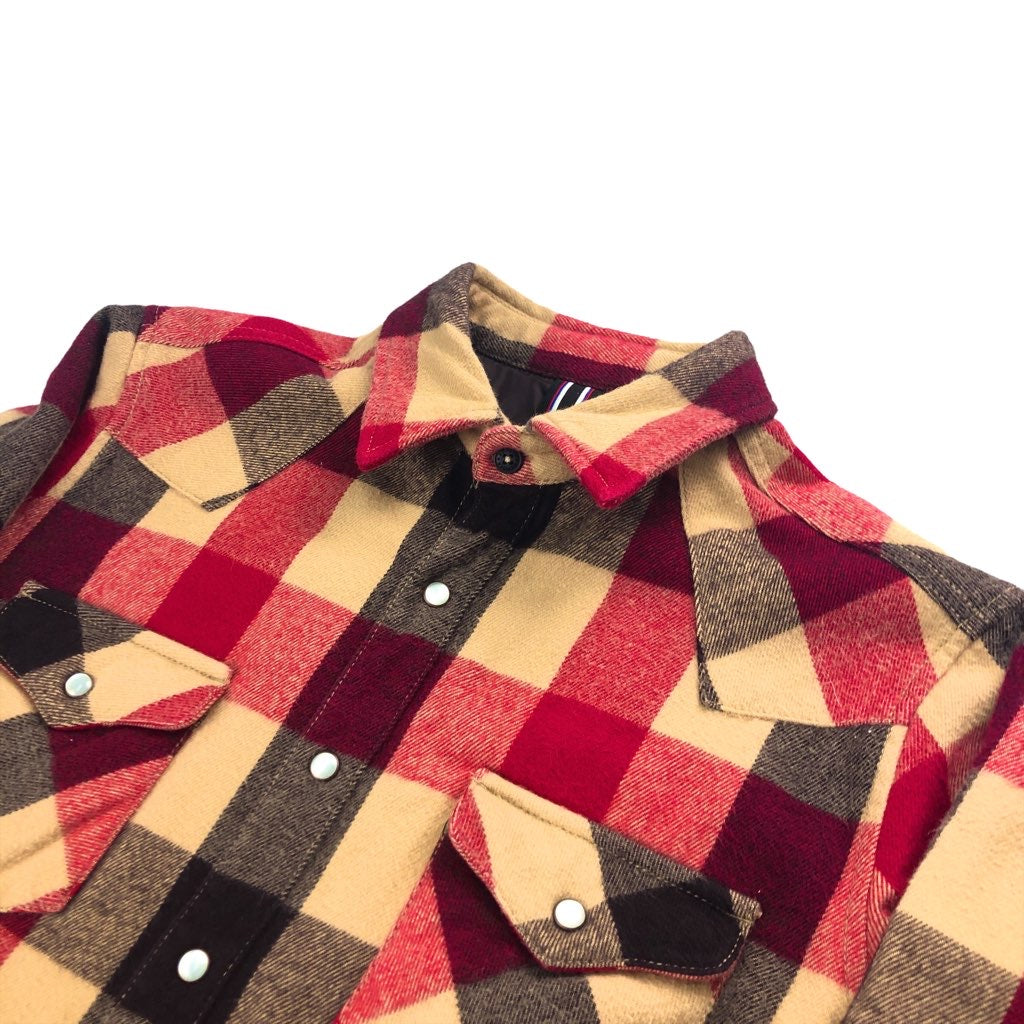 TOMMY HILFIGER トミーヒルフィガー ブロックチェック ジャケット シャツ