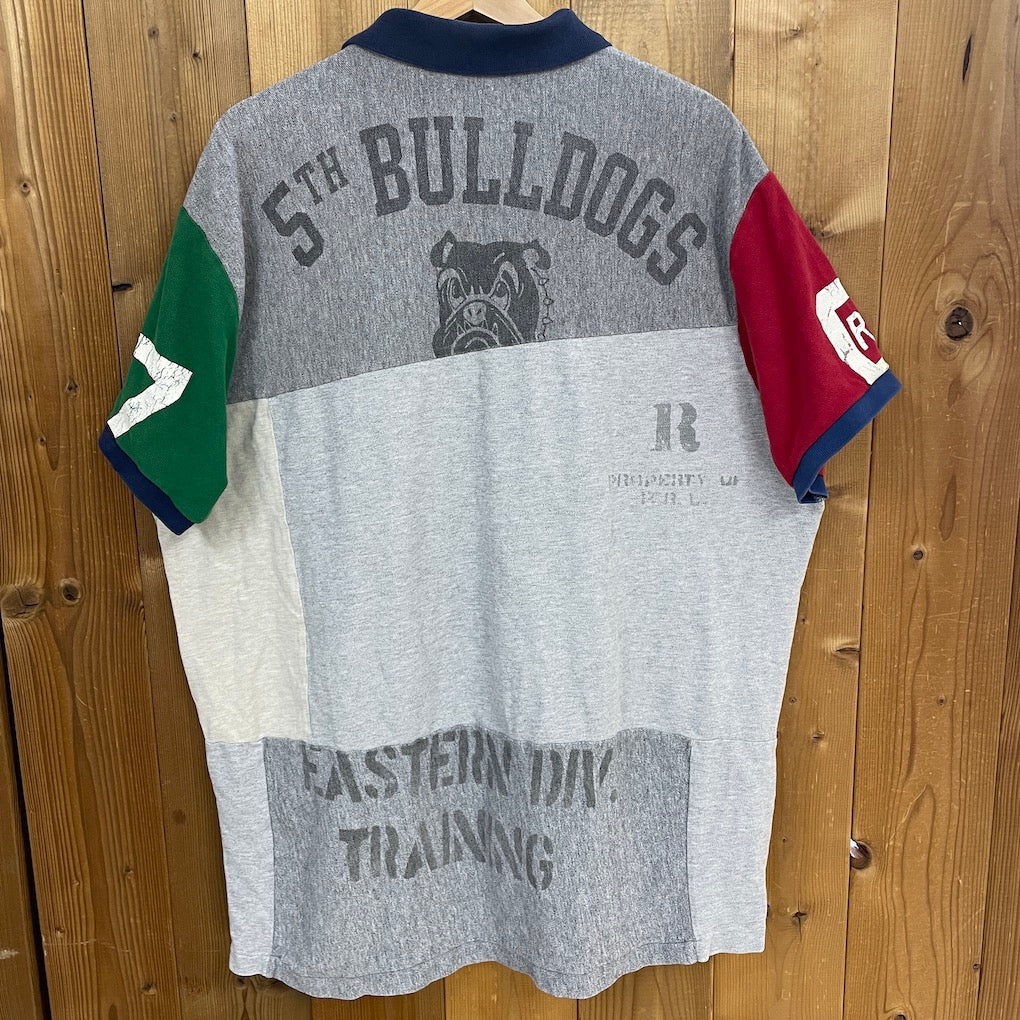 Ralph Lauren ラルフローレン パッチワーク ポロシャツ ワッペン 半袖