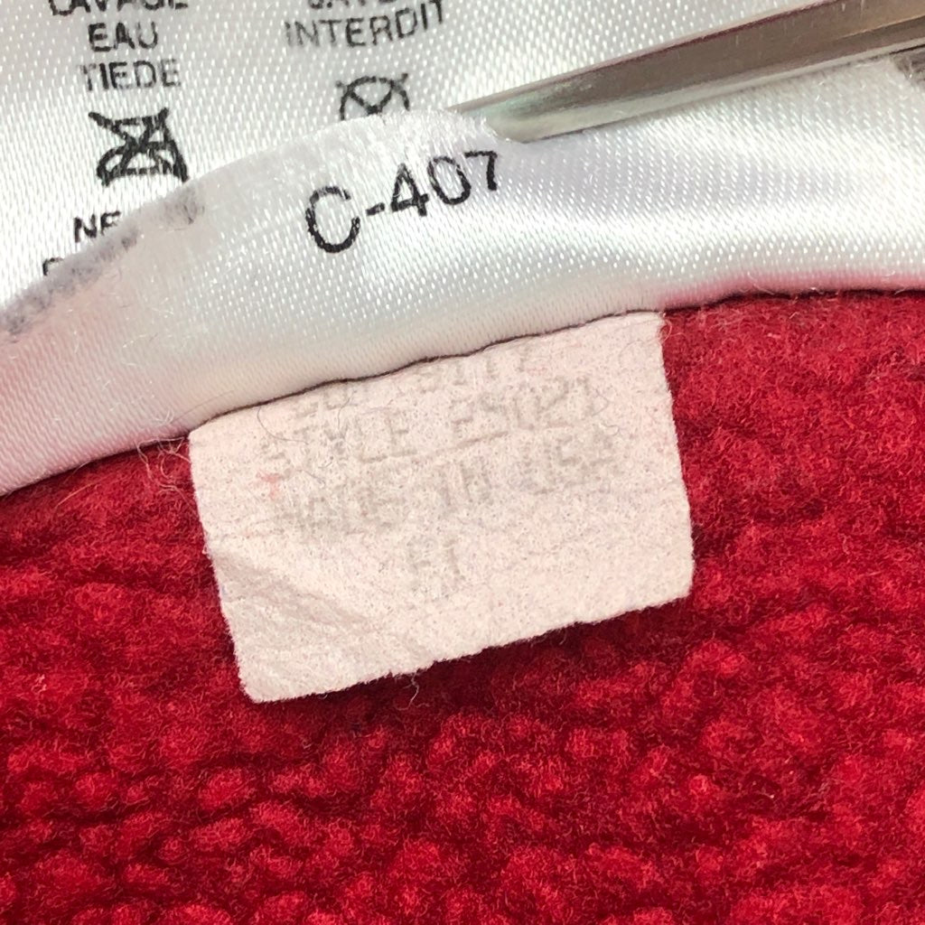 USA製 patagonia パタゴニア Rマークタグ フリースジャケット ジップアップ フルジップ 25021