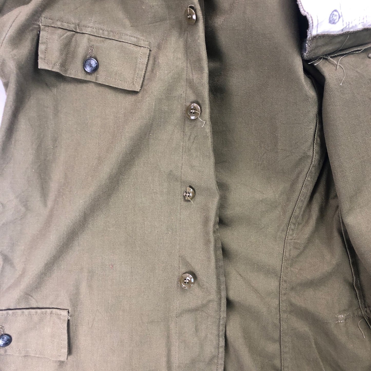 ルーマニア軍 ミリタリージャケット ワークジャケット ユーロ古着 軍モノ 軍服