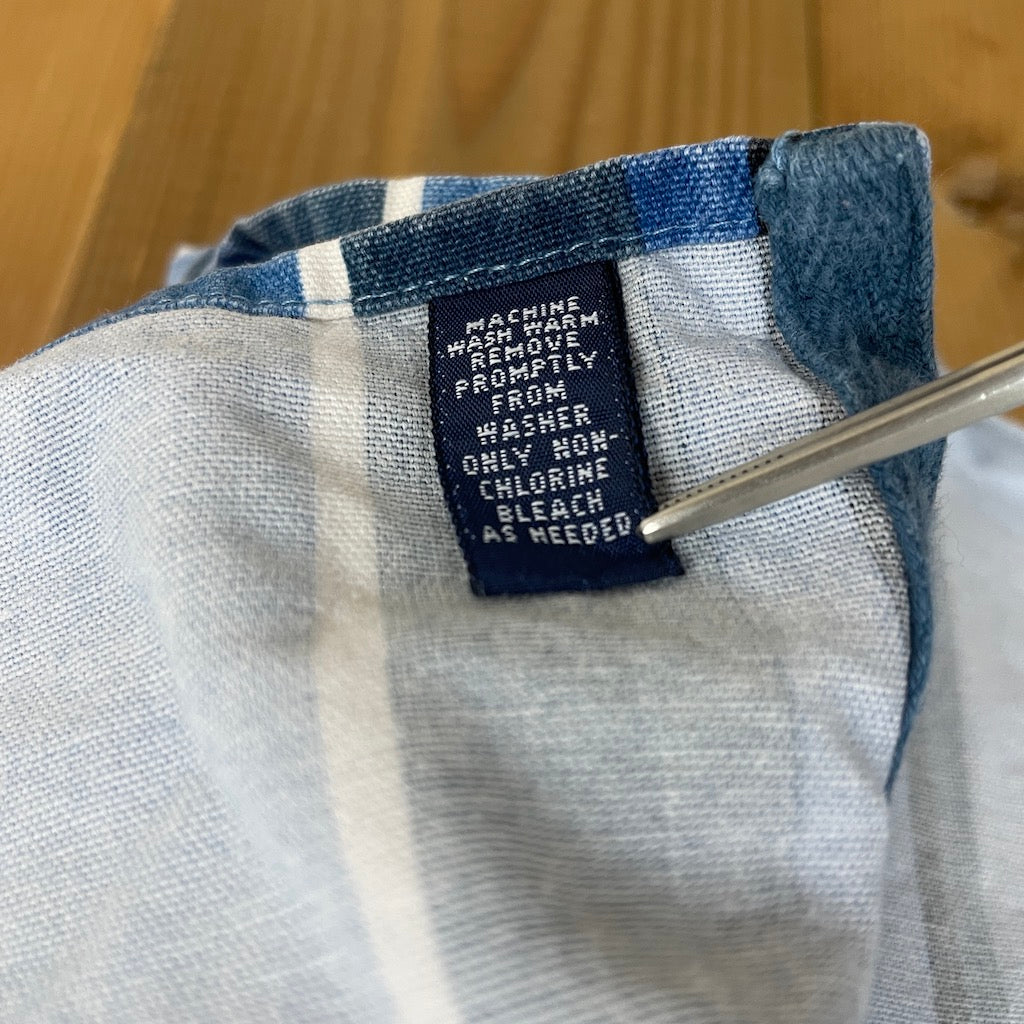 90s vintage POLO SPORTS RALPH LAUREN ポロスポーツ ラルフローレン 太ストライプ 半袖シャツ