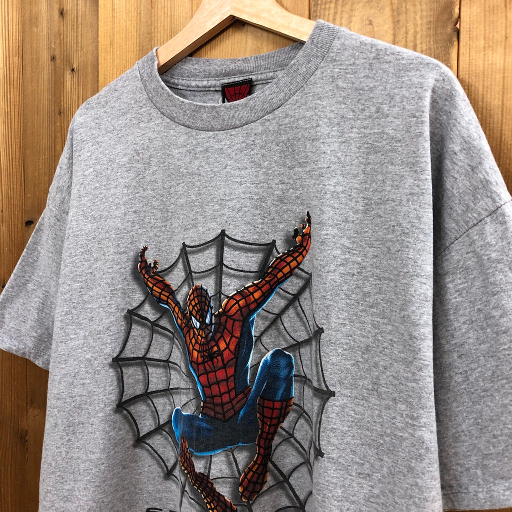 SPIDERMAN スパイダーマン プリントTシャツ 半袖 カットソー