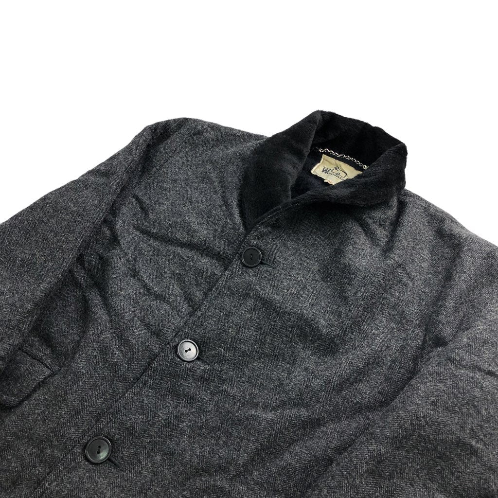 90s vintage WOOLRICH ウールリッチ ツイード ウールコート ミドル丈コート