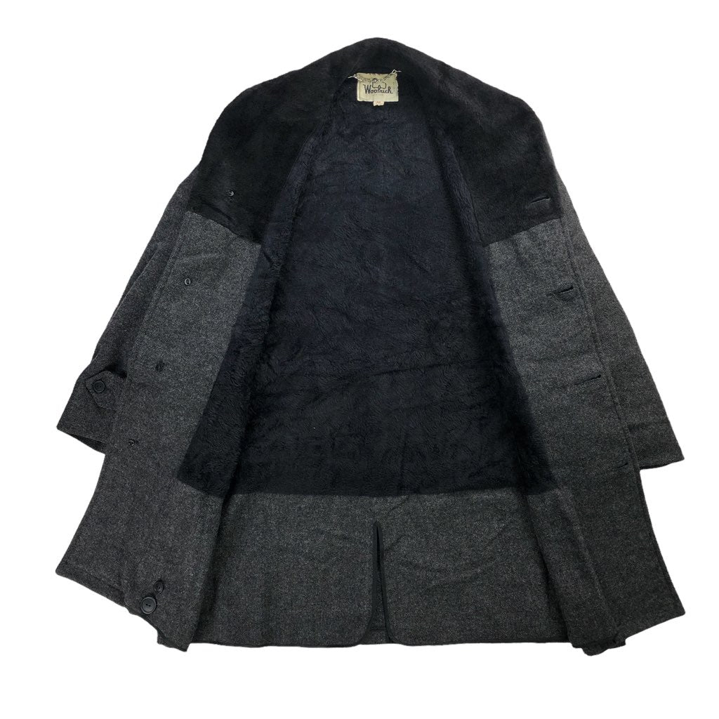 90s vintage WOOLRICH ウールリッチ ツイード ウールコート ミドル丈コート