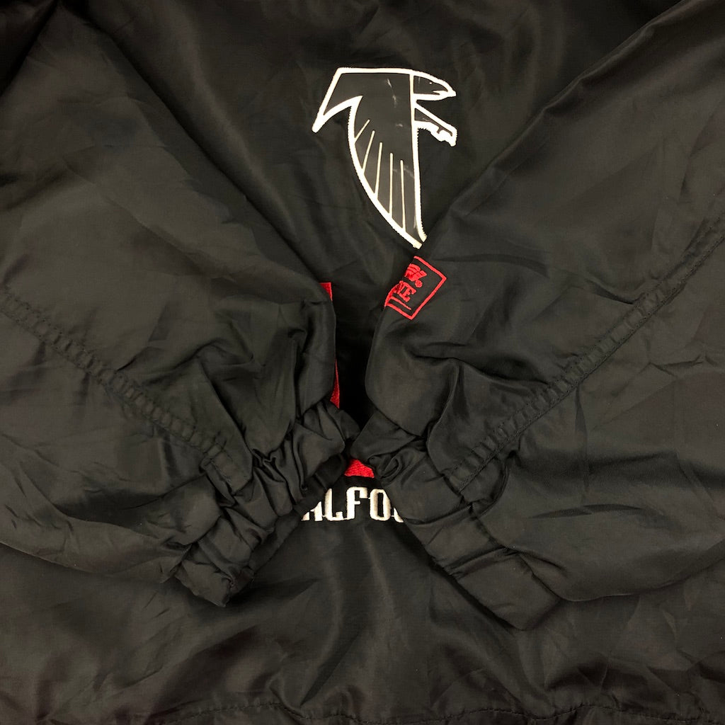Team NFL CAMPRI TEAMLINE カンプリチームライン ATLNTA FALCONS アトランタファルコンズ ナイロン ジャケット プルオーバー 古着/USED