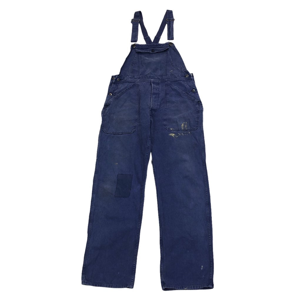 70s Euro Work Vintage ユーロワークヴィンテージ Adolphe Lafont アドルフラフォン オーバーオール コットンツイル