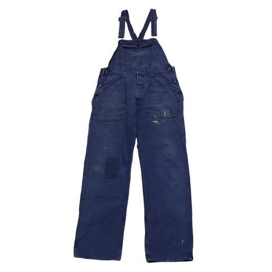 70s Euro Work Vintage ユーロワークヴィンテージ Adolphe Lafont アドルフラフォン オーバーオール コットンツイル