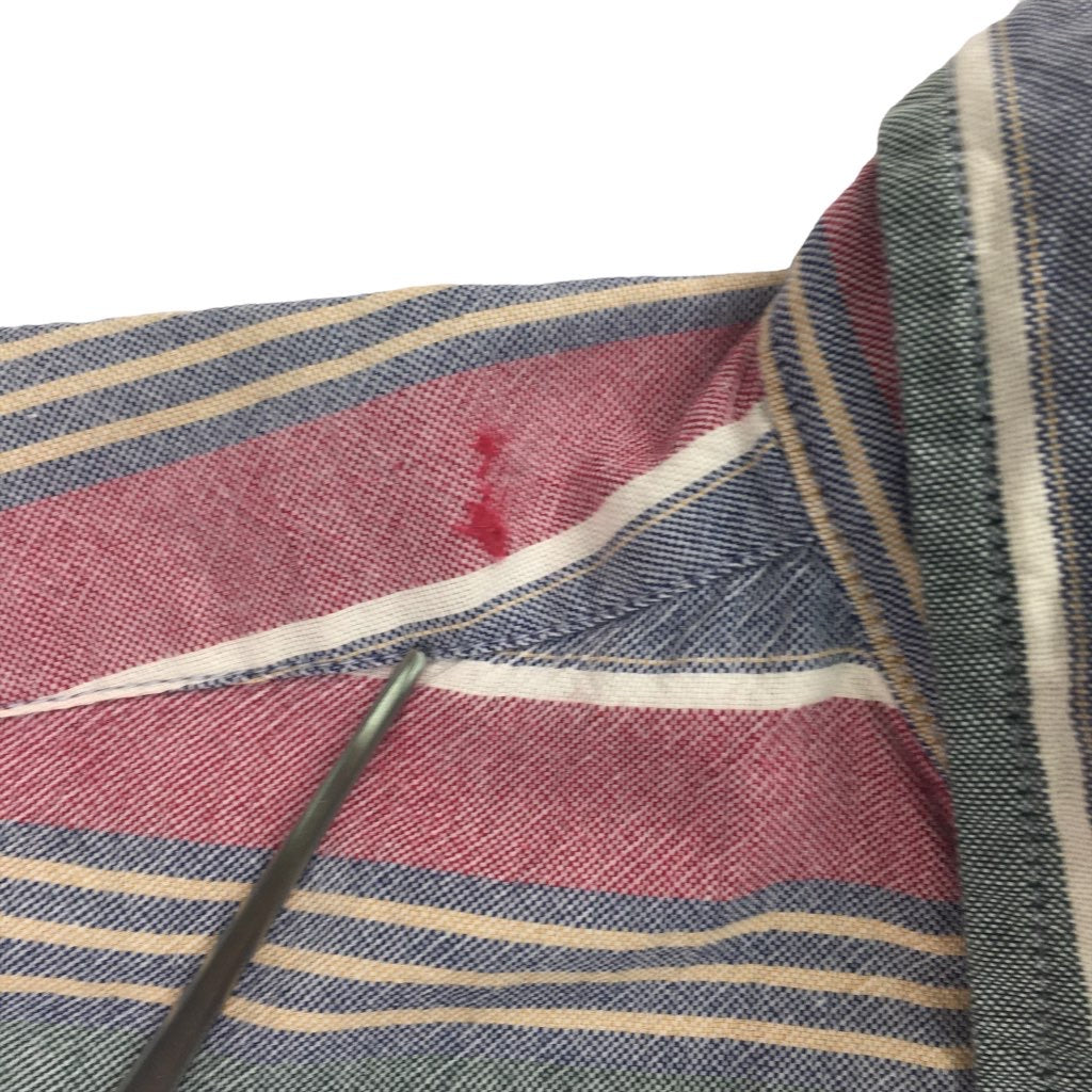 LEVI'S DOCKERS リーバイスドッカーズ 長袖シャツ BDシャツ ボタンダウン ボーダー