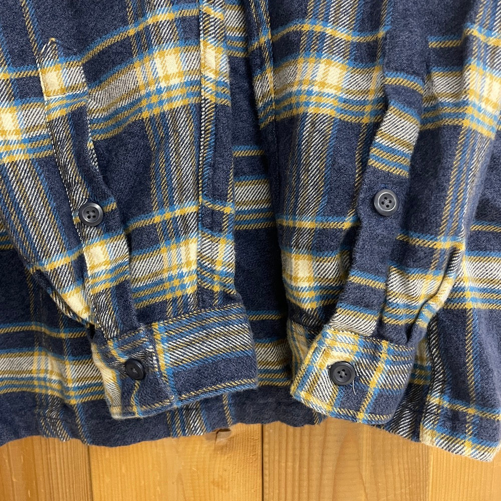 ’18 patagonia パタゴニア フィヨルド フランネルシャツ 長袖シャツ ワークシャツ 53947 チェックシャツ