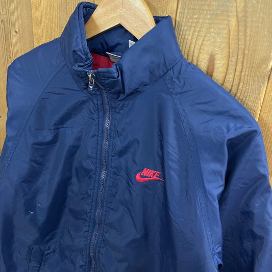 90s vintage NIKE ナイキ ナイロンジャケット バックロゴ ワンポイント