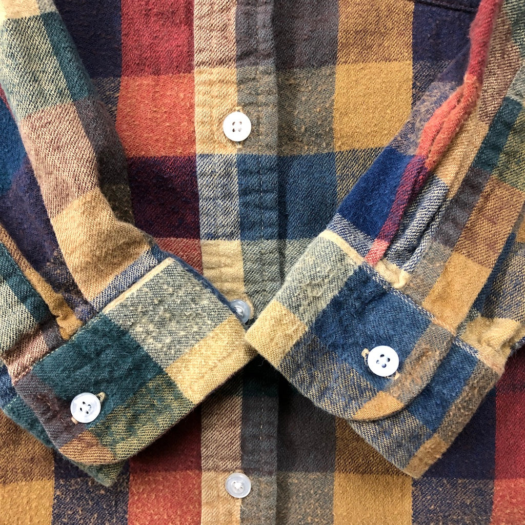 L.L.Bean エルエルビーン 長袖シャツ BDシャツ ボタンダウン コットン チェック