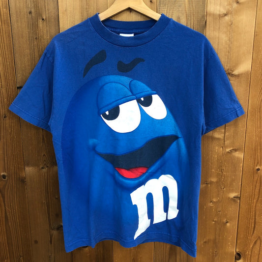 M&M's エムアンドエムズ プリントTシャツ 半袖 カットソー キャラクター