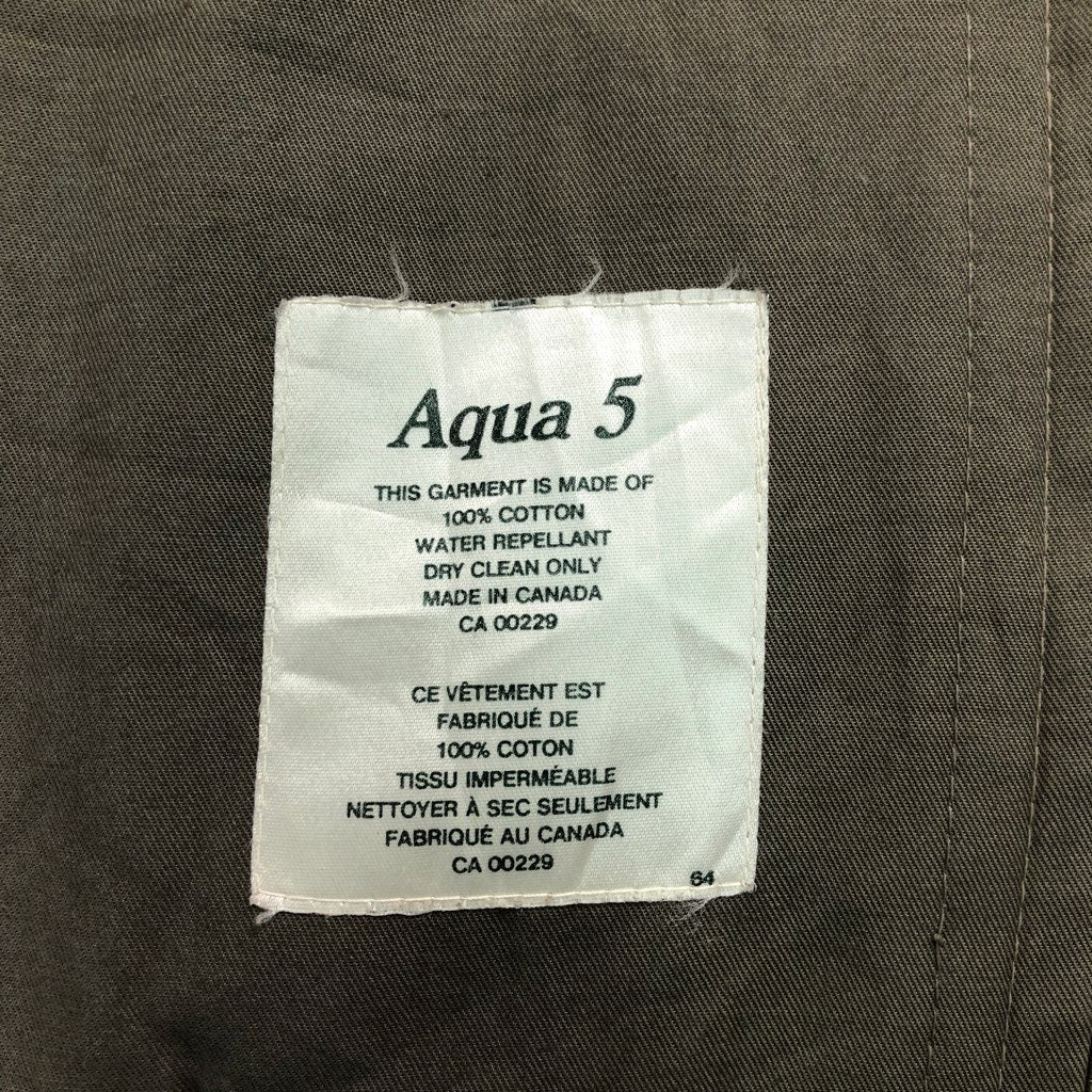カナダ製 Aquascutum アクアスキュータム ステンカラーコート