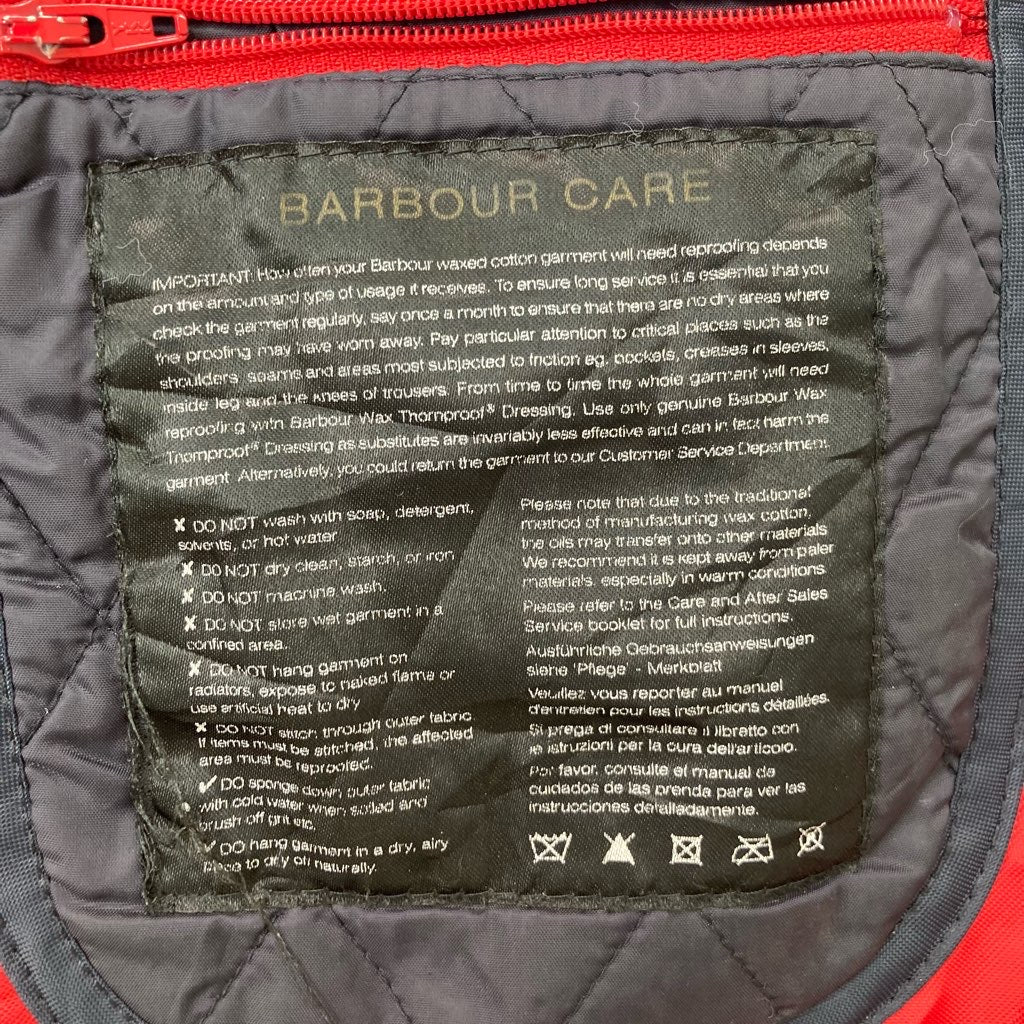 Barbour バブアー ナイロンジャケット キルティングジャケット ジップアップ フルジップ