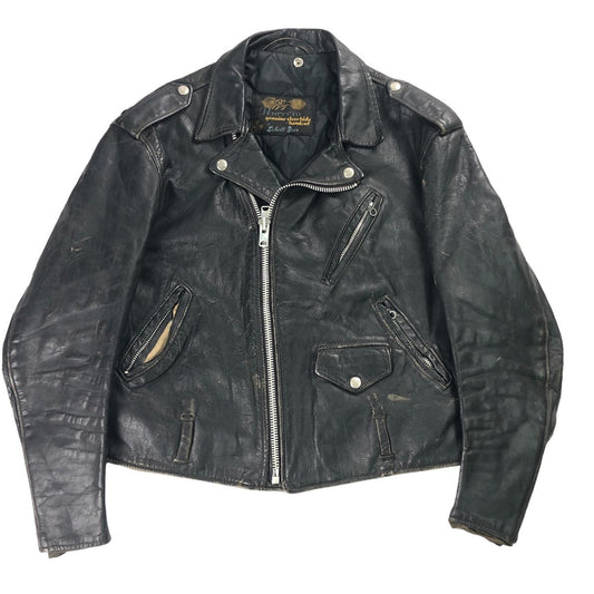 60s vintage PERFECTO by Schott Bros. パーフェクトバイショットブロズ ライダースジャケット サボテンタグ レザージャケット