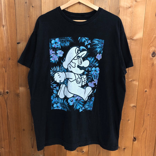 2015年 SUPER MARIO スーパーマリオ プリントTシャツ 半袖 カットソー NINTENDO ニンテンドー