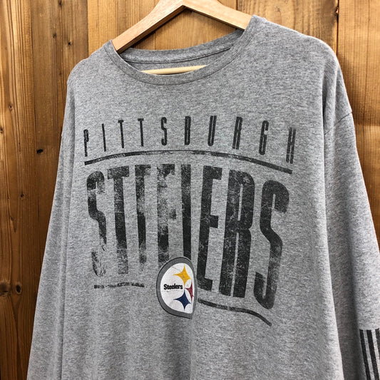 NFL PITTSBURGH STEELERS ピッツバーグスティーラーズ ロングTシャツ ロンT プリント