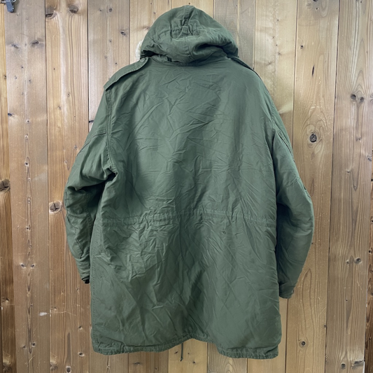 90s vintage Canadian ARMY カナダ軍 PARKA GENERAL PURPOSE フィールドパーカー ミリタリージャケット フルジップ ジップアップ