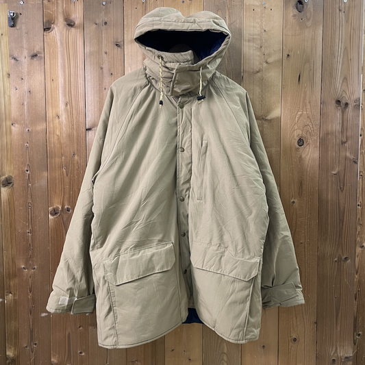 70s vintage L.L.Bean エルエルビーン 中綿ジャケット 着脱式フーディー フルジップ ジップアップ