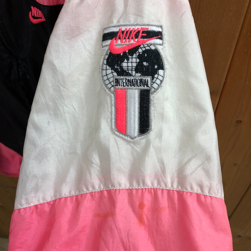 90s vintage NIKE INTERNATIONAL ナイキ インターナショナル ナイロンジャケット ジップアップ