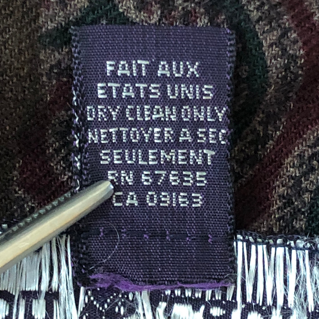 Ralph Lauren  ラルフローレン 半袖シャツ オープンカラーシャツ ペイズリー 総柄 パープル系