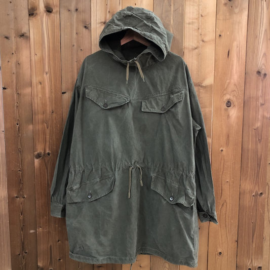 60s vintage French ARMY フランス軍 アルパインスモック アノラックパーカー プルオーバー 軍モノ ミリタリー