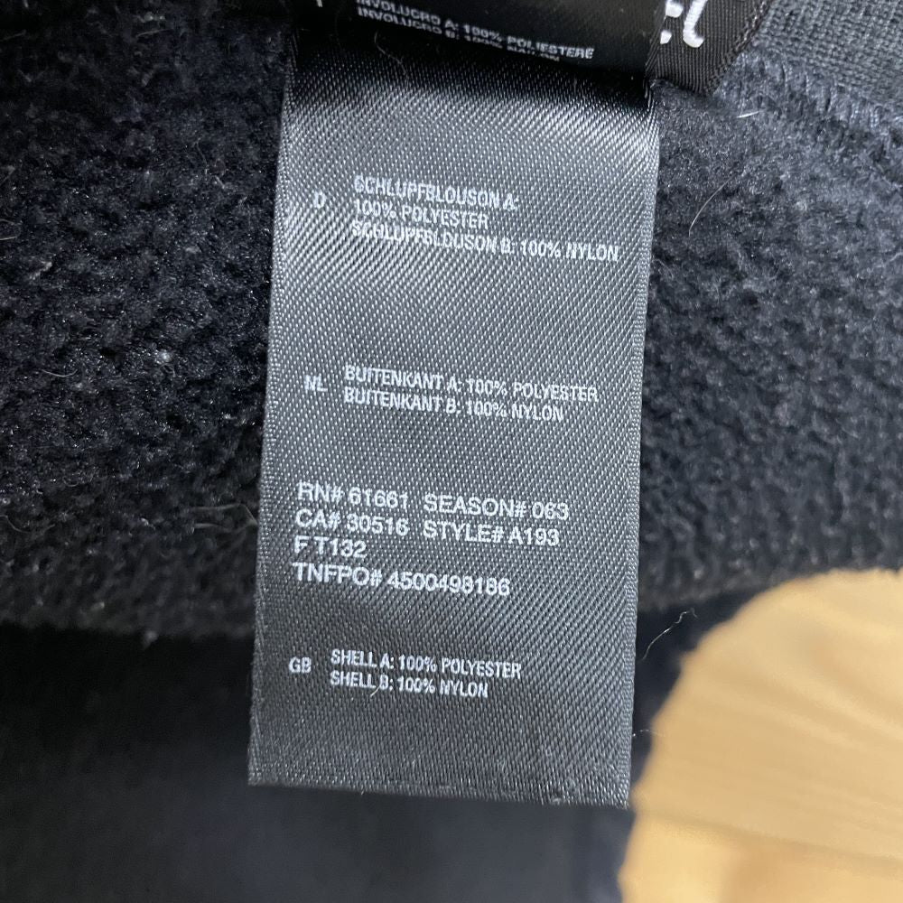 THE NORTH FACE ノースフェイス   DENALI  デナリ フリース Fleece  ジャケット JACKET  黒 M　ブラック