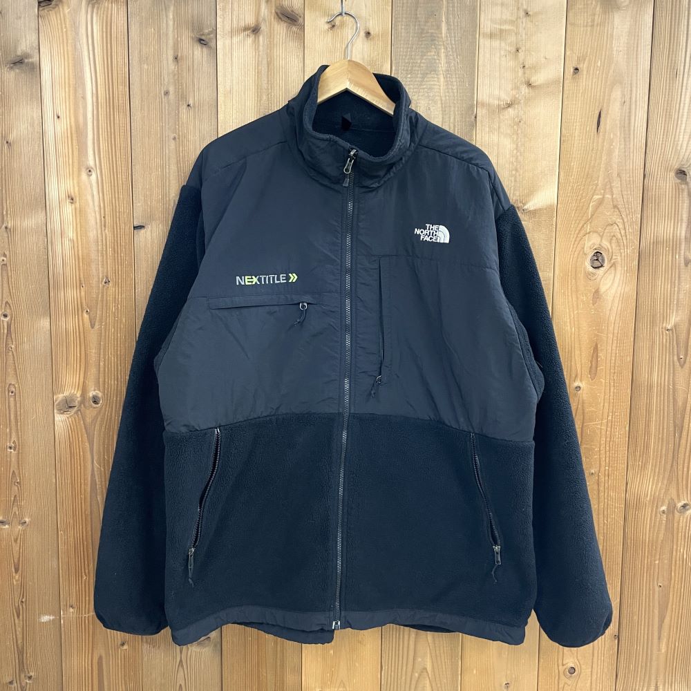 THE NORTH FACE ノースフェイス   DENALI  デナリ フリース Fleece  ジャケット JACKET  黒  XXL 2XL　企業刺繍
