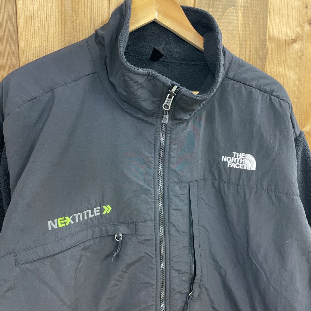 THE NORTH FACE ノースフェイス   DENALI  デナリ フリース Fleece  ジャケット JACKET  黒  XXL 2XL　企業刺繍