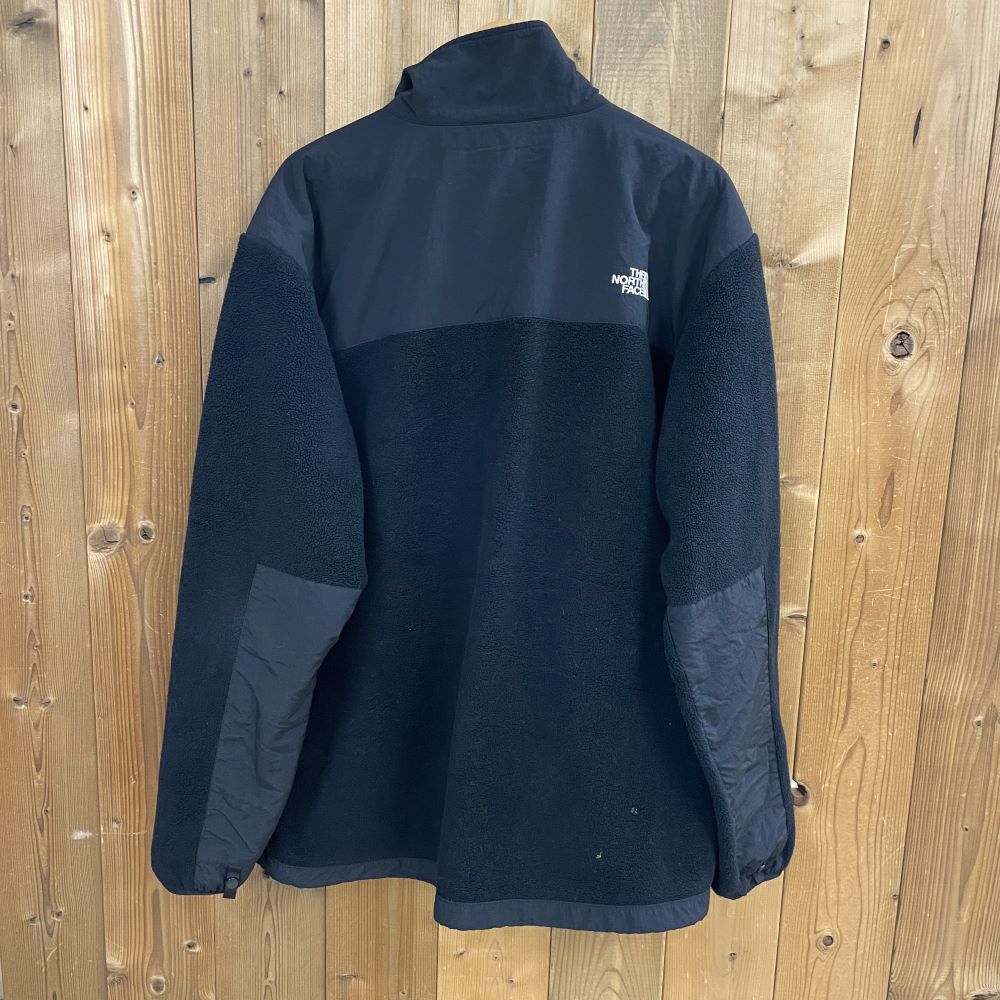 THE NORTH FACE ノースフェイス   DENALI  デナリ フリース Fleece  ジャケット JACKET  黒  XXL 2XL　企業刺繍