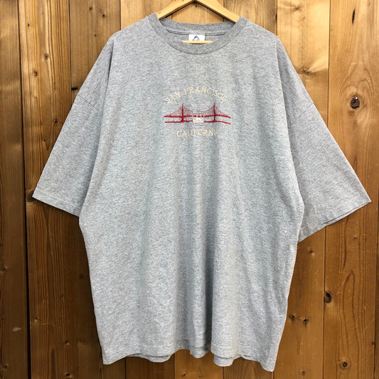 ALSTYLE APPAREL Tシャツ 半袖 カットソー 刺繍ロゴ グレー