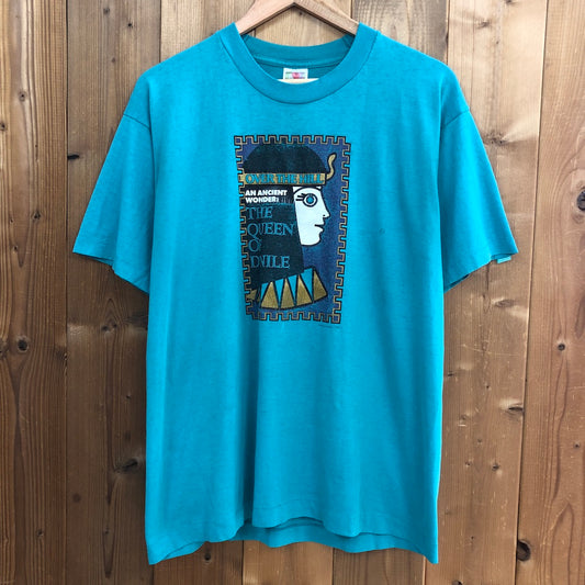 90s vintage FRUITS OF THE LOOM フルーツオブザルーム クレオパトラ エジプト Tシャツ 半袖 カットソー 1996年