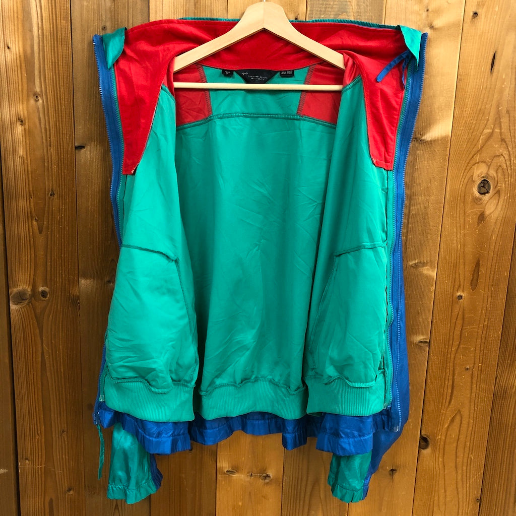 90s vintage Columbia コロンビア ナイロンジャケット ライナー付 ジップアップ フルジップ
