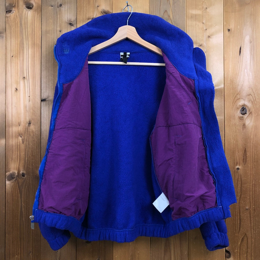 90s vintage USA製 THE NORTH FACE ノースフェイス バーサロフトジャケット フリース ジップアップ フルジップ 古着/USED