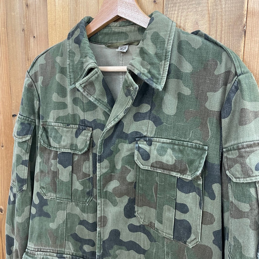 90s vintage ポーランド軍 ミリタリージャケット カモ柄 軍モノ