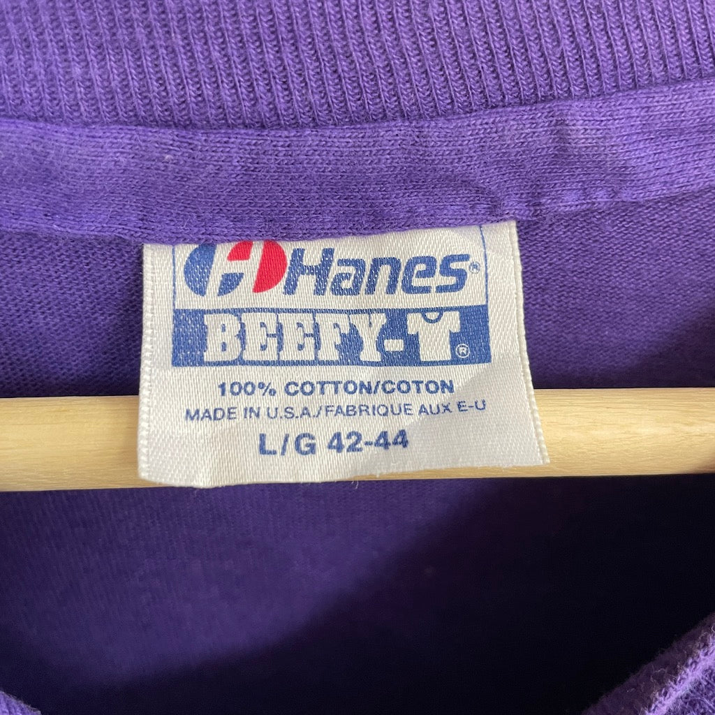Hanes BEEFY-T NEW ORLEANS FRENCH QUARTER Tシャツ 半袖 カットソー ビッグプリント