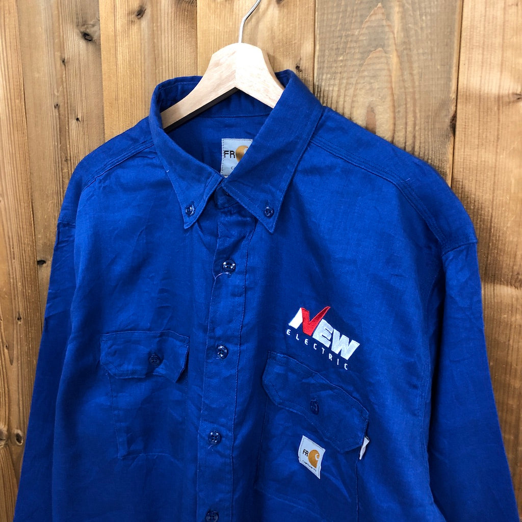 Carhartt カーハート FR 耐火布 ワークシャツ 長袖シャツ