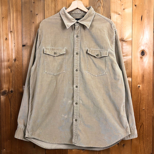 90s vintage OLD GAP オールドギャップ 長袖シャツ ベロア調