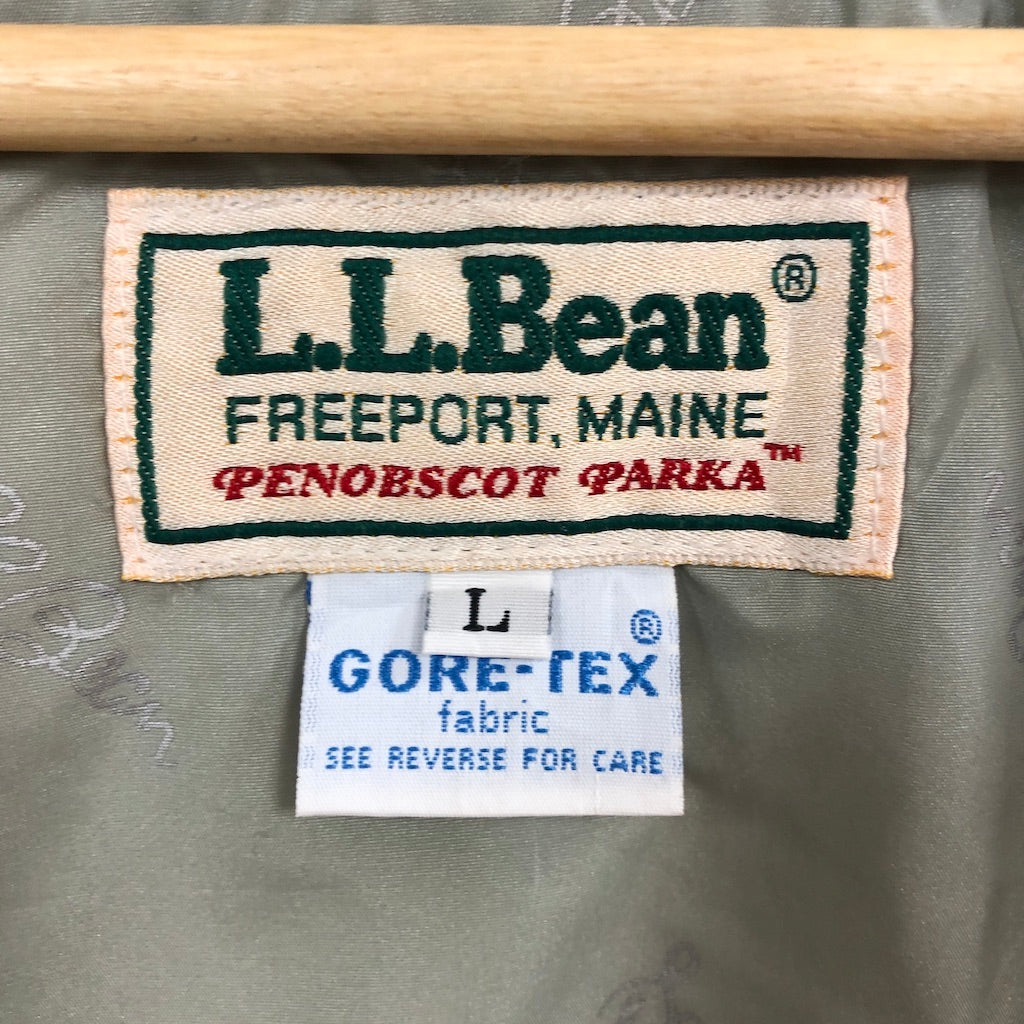 90s vintage USA製 L.L.Bean エルエルビーン PENOBSCOT PARKA ペノブスコットパーカー GORE-TEX ゴアテックス マウンテンパーカー ナイロンジャケット