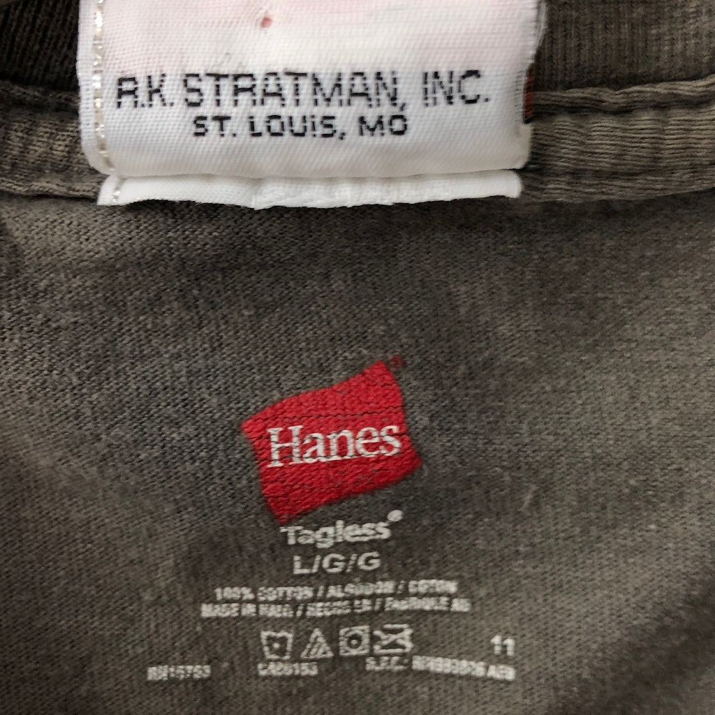 2010年 HANES ヘインズ HARLEY-DAVIDSON ハーレーダビットソン プリントTシャツ 半袖 カットソー