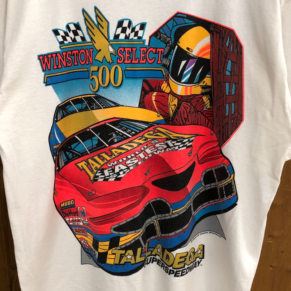 90s vintage GILDAN ギルダン NASCAR ナスカー 1996 Winston Cup ウィンストンカップ  プリントTシャツ 半袖 カットソー 古着/USEDシャツ