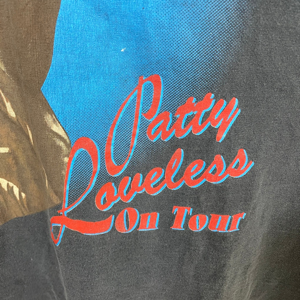 90s vintage USA製 TENNESSEE RIVER Patty Loveless ツアーT プリントTシャツ 半袖 カットソー 古着/USED