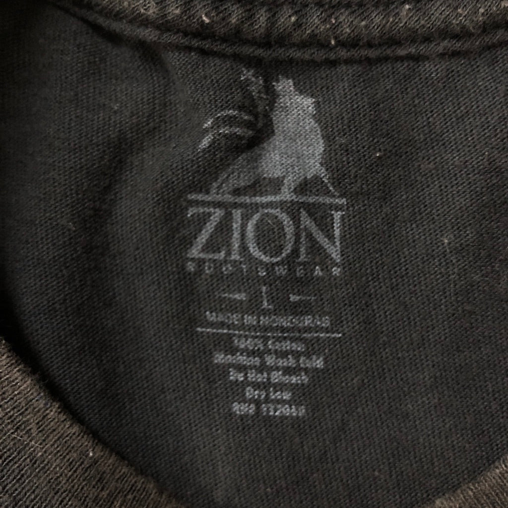 ZION ザイオン BOB MARLEY ボブ・マーリー Tシャツ 半袖 カットソー ビッグプリント レゲエ