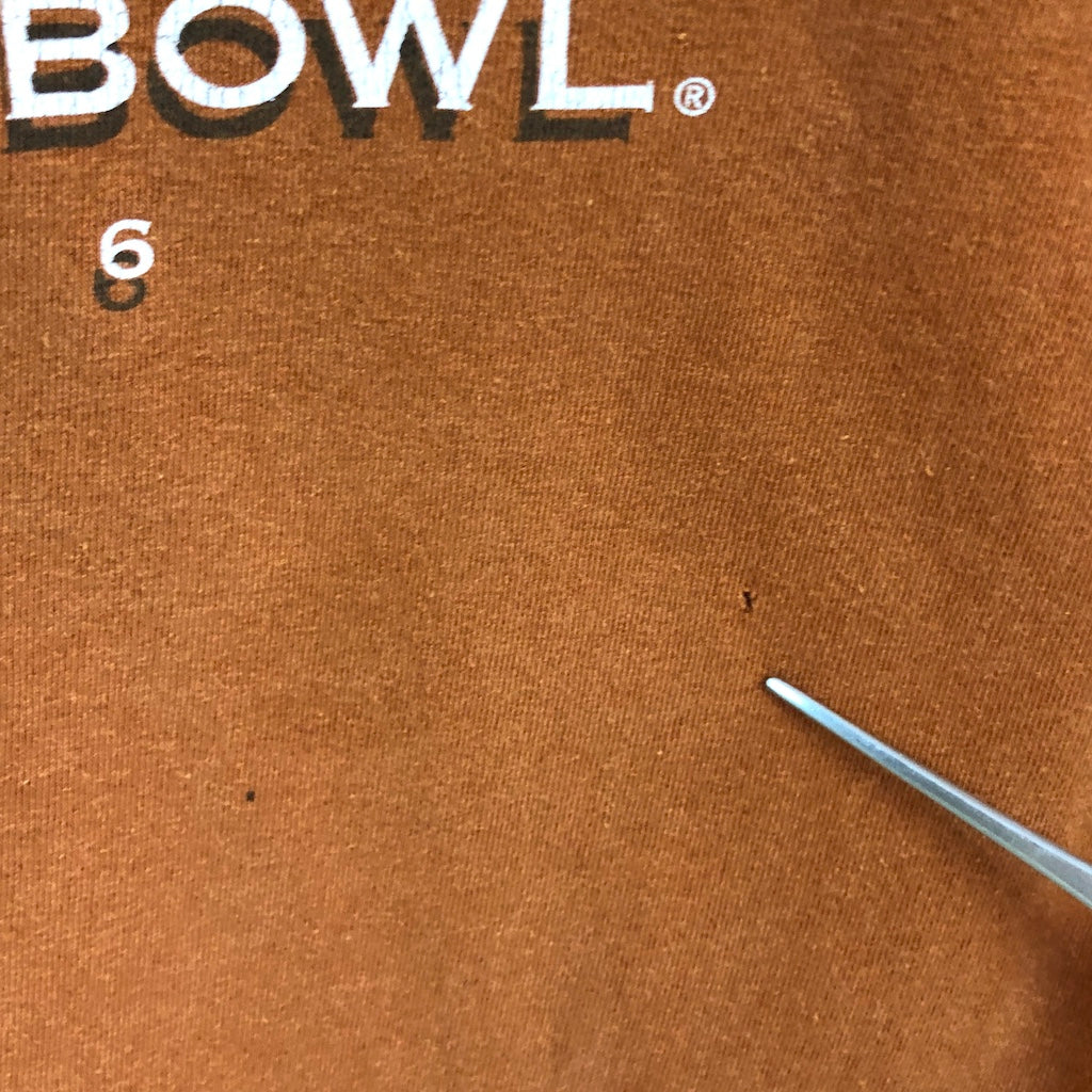 00s vintage ALSTYLE アルスタイル NATIONAL CHAMPIONS ナショナルチャンピオンズ TEXAS LONGHORNS テキサスロングホーンズ ラグビー プリントTシャツ 半袖 カットソー  2006年 オレンジ