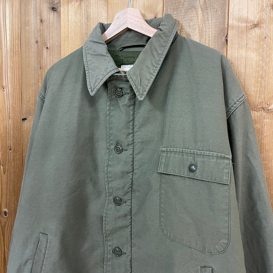 80s vintage U.S.NAVY A-2 デッキジャケット ミリタリージャケット 米軍